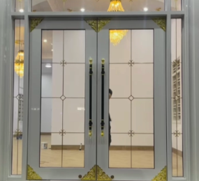 Cửa nhôm thuỷ lực 12