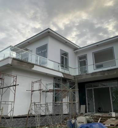 công trình nhôm kính tại Bến Lức Long An