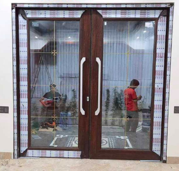 Cửa nhôm thuỷ lực 05
