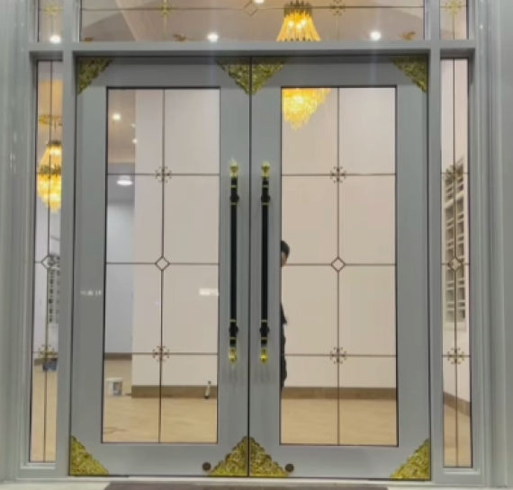 Cửa nhôm thuỷ lực 12