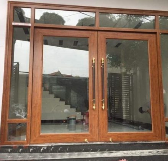 Cửa nhôm thuỷ lực 07