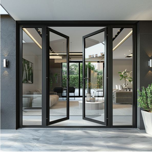 Thi công cửa kính Đức Hòa